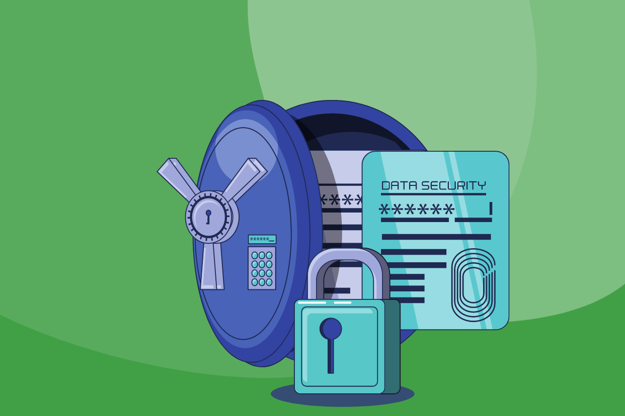 How do businesses protect customers’ data?